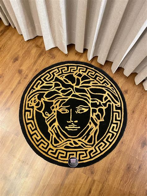 Versace Medusa Rugs .